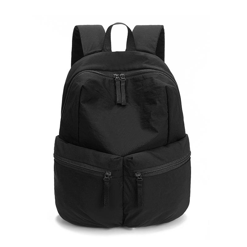 2025 Women's Lightweight Nylon College Backpack - Large Capacity, Casual Double Shoulder Bookbag