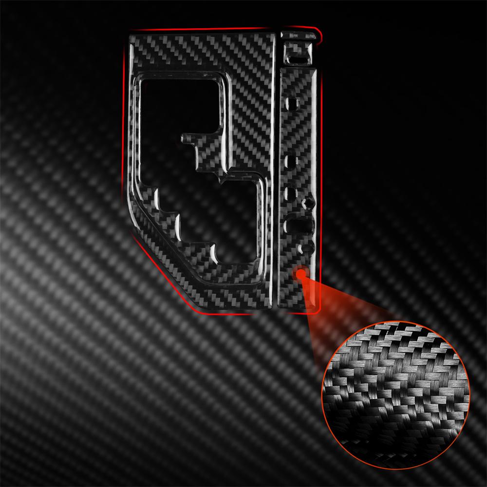 Carbon Fiber Shift Panel Trim Cover Fits For Toyota Camry 2012-2014 RHD