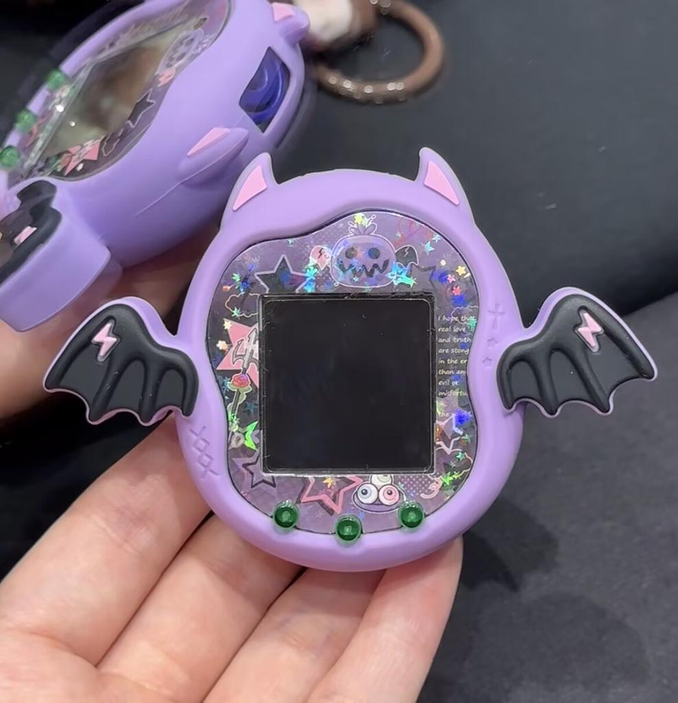 Uni Demon Theme Silicone Protective Case with Screen Protector Dust Plugs