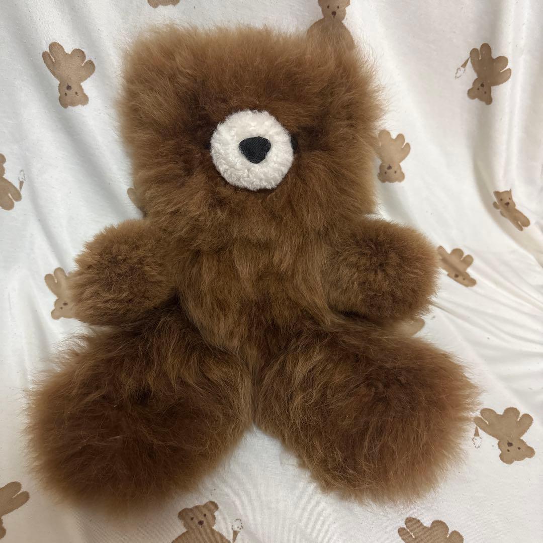 

[USED] Alpaca teddy bear imported directly from Peru