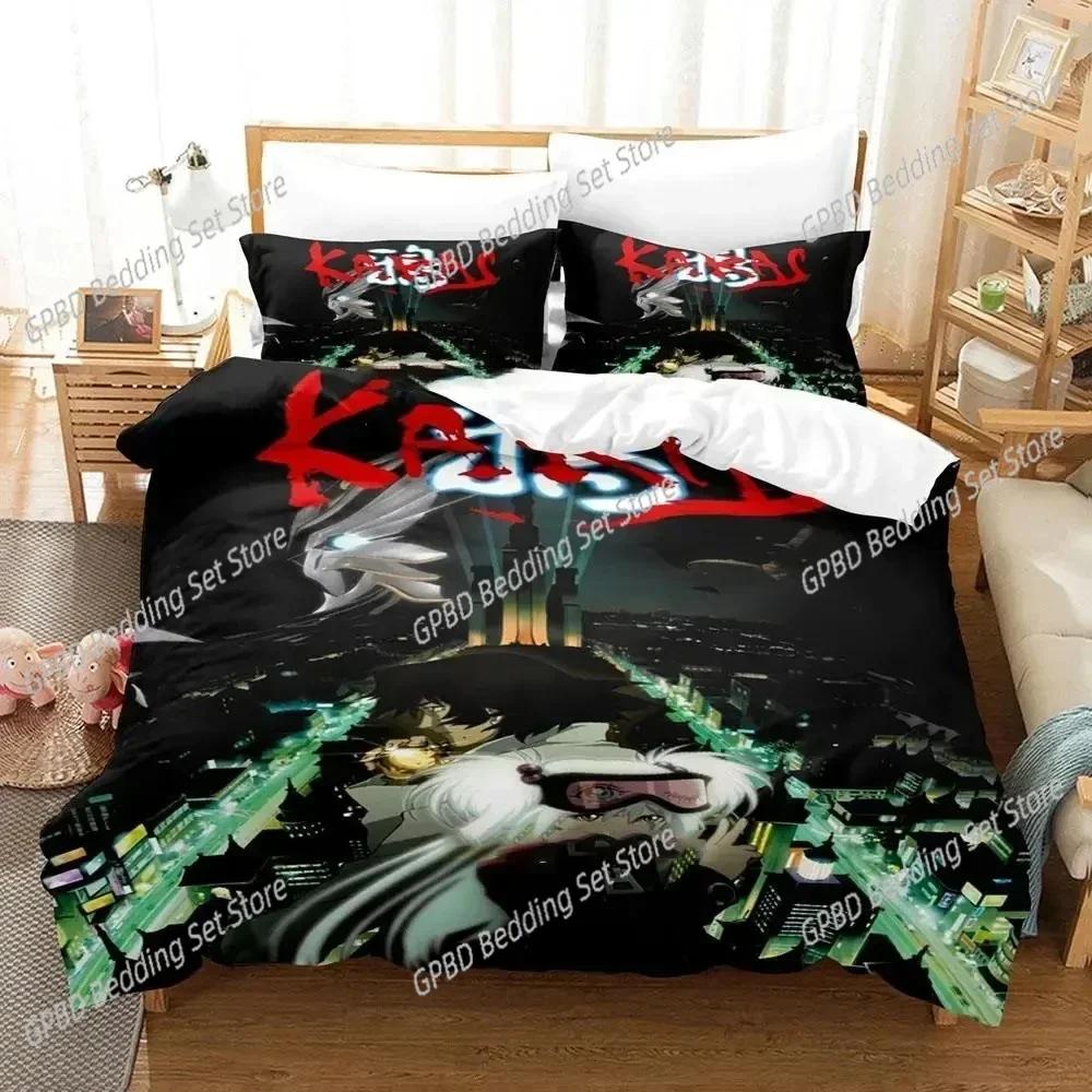 Luxury New 3D Print Anime KARAS Bedding Set Duvet Cover Bed Set Quilt Cover Pillowcase King Queen Size Boys Adult Bedding Set