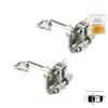 BDP949-1 2 Pieces Front Left AND Right Door Catch Hinge Brake Stop Check Limiter for Renault Master MK2 Opel Movano A Interstar 1998-2010 8200597523