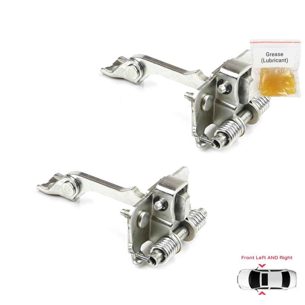 BDP949-1 2 Pieces Front Left AND Right Door Catch Hinge Brake Stop Check Limiter for Renault Master MK2 Opel Movano A Interstar 1998-2010 8200597523