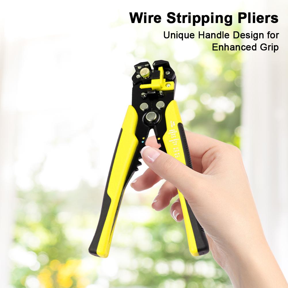 Multifunctional Wire Stripping Pliers For Cable Cut Crimp Terminal High Precision Automatic Hand Tool Crimper Cable Cutter Tools
