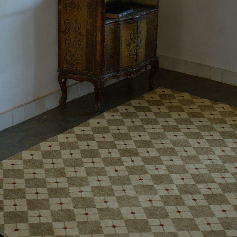 French Antique Light Luxury Crystal Velvet Carpet Home Bedroom Living Room Sofa Easy To Care Carpet Home Decoration 80x120cm 32x47inch
