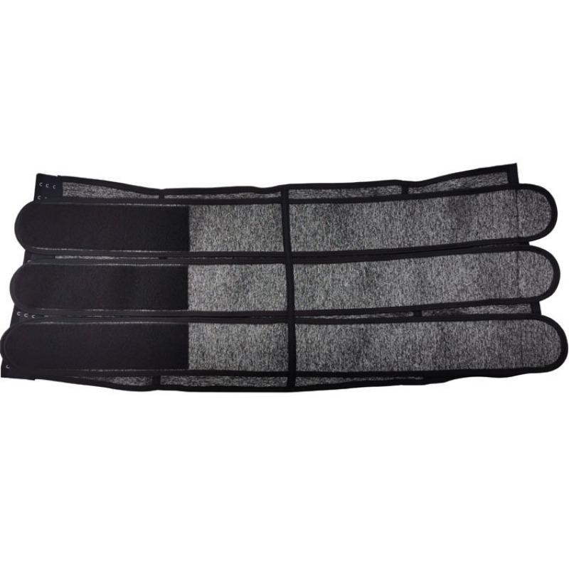 Women's Waist Trainer Corset 3 Belts Adjustable Neoprene Sauna Sweat Waist Trimmer Body  for Weight Loss Workout