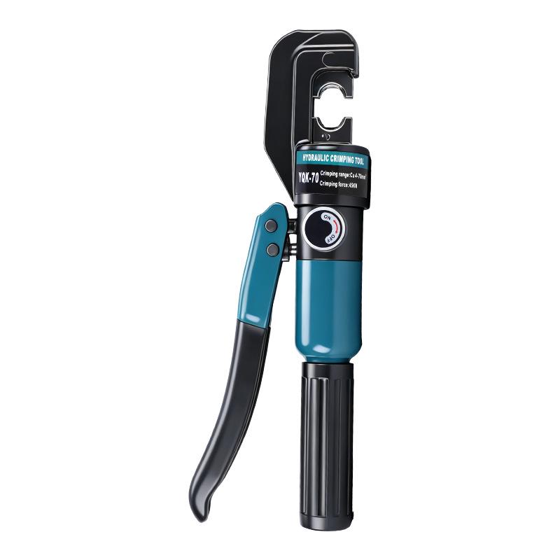 Portable Manual Hydraulic Crimping Tool YQK-70/120/300 for Copper and Aluminum Terminals, No Oil Leakage.