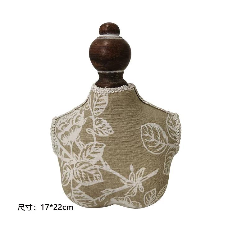 

Necklace Display Stand Jewelry Earing Ring Display Chain Bust Stand Scarf Holder Mannequin Model Ornament Bedroom Decoration