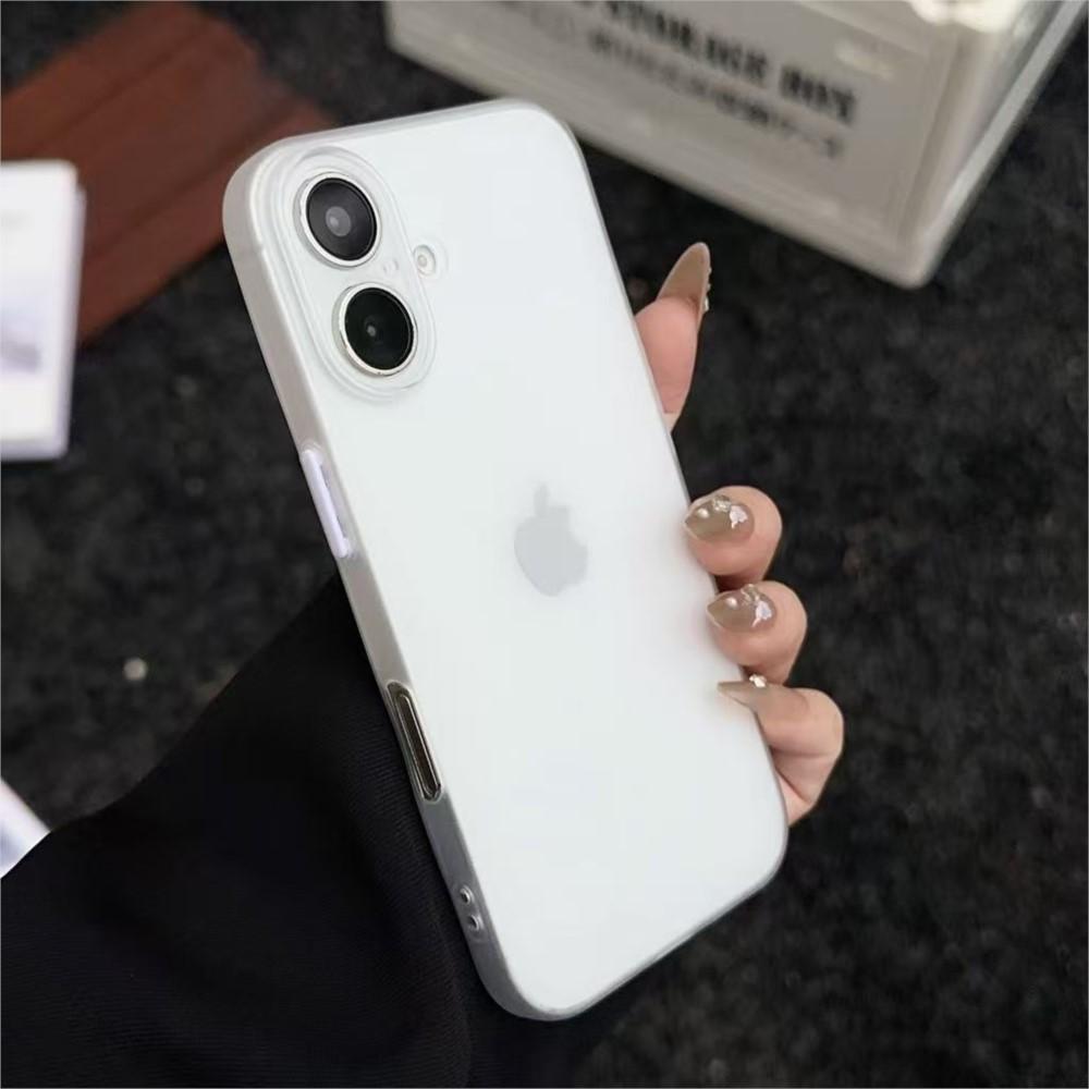 Luxury Ultra Thin PP Matte Phone Case For iPhone 17 16 15 14 13 12 11 Pro Max 7 8 Plus SE 17 Air 16e Hard Shockproof Cover Case