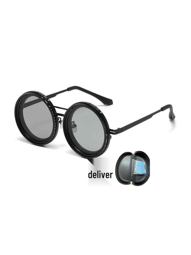 Adjustable ND2-400 9-Stop Neutral Density Polarized Sunglasses