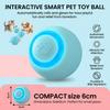 Interactive Cat Toy Ball Automatic Rolling Durable Bite Resistant Pet Entertainment Device for Indoor Use