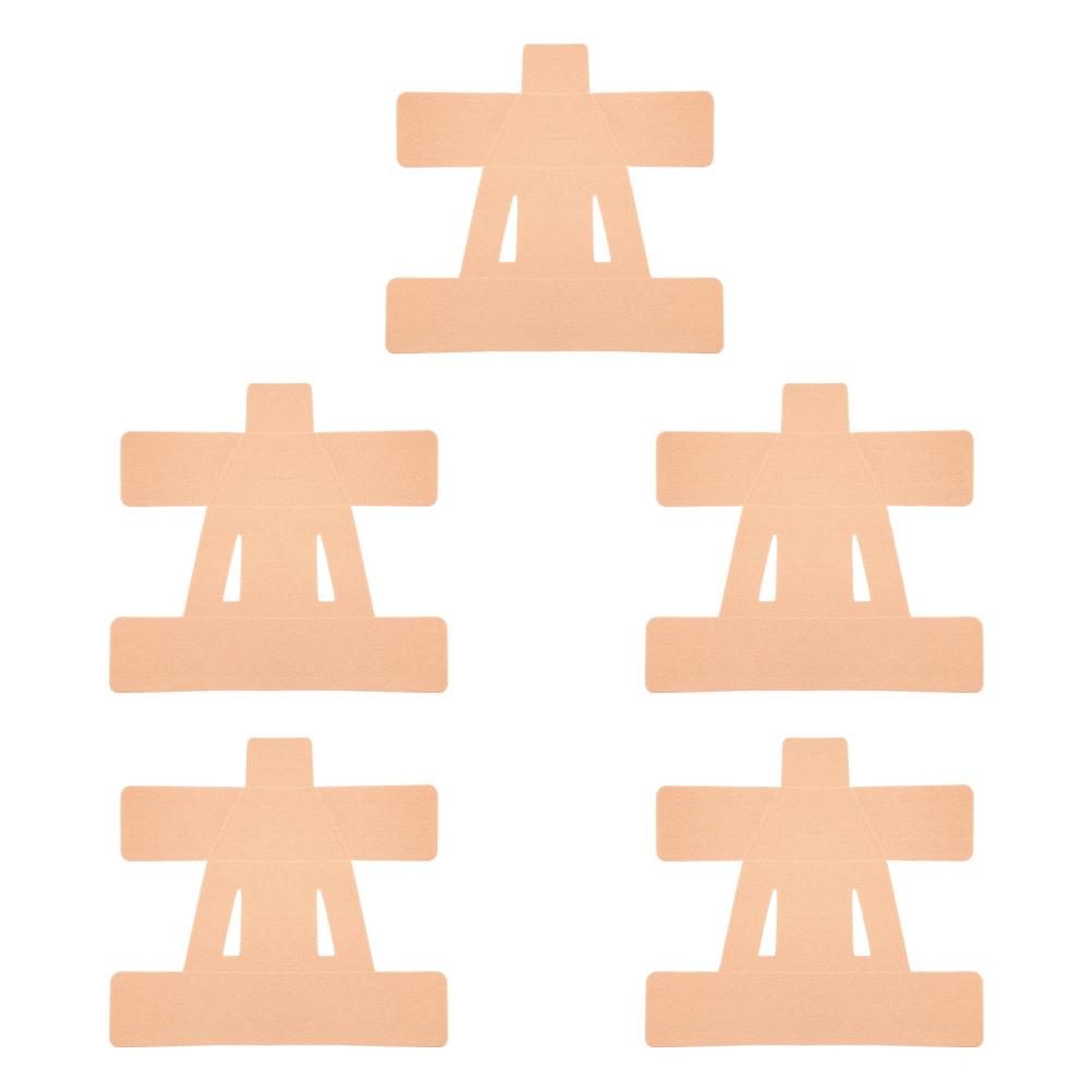 5Pcs Precut Kinesiology Tape Shoulder Support Tape Breathable Elastic Athletic Tape Hypoallergenic Tape for Muscle Relief