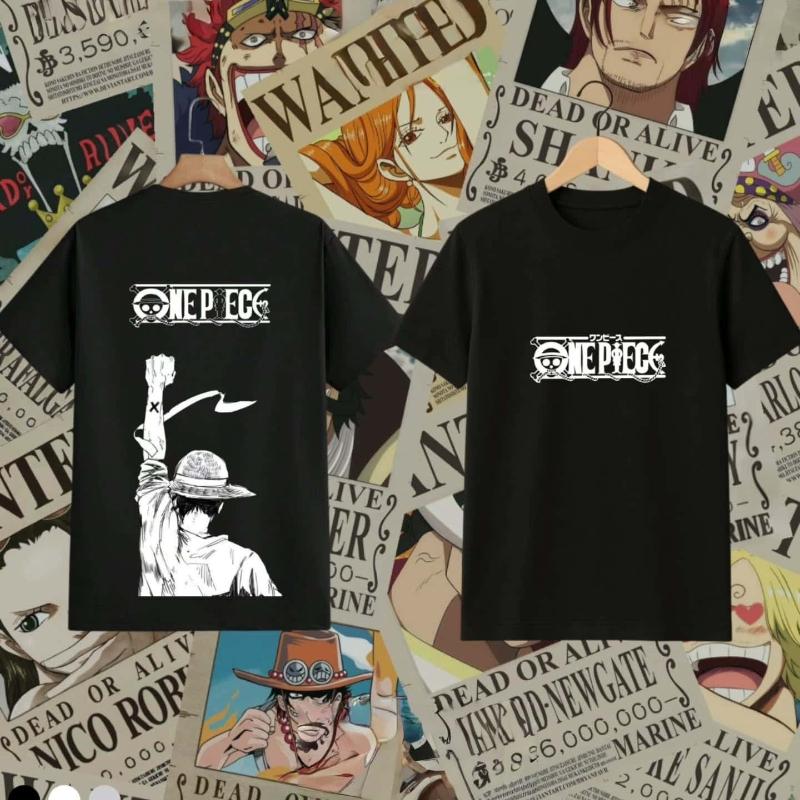 

One Piece Luffy and Solon Anime Printed Tshirt Unisexs and Womens Tshirt Unisexs Top Sports Tshirt 2026 Summer New Tee S