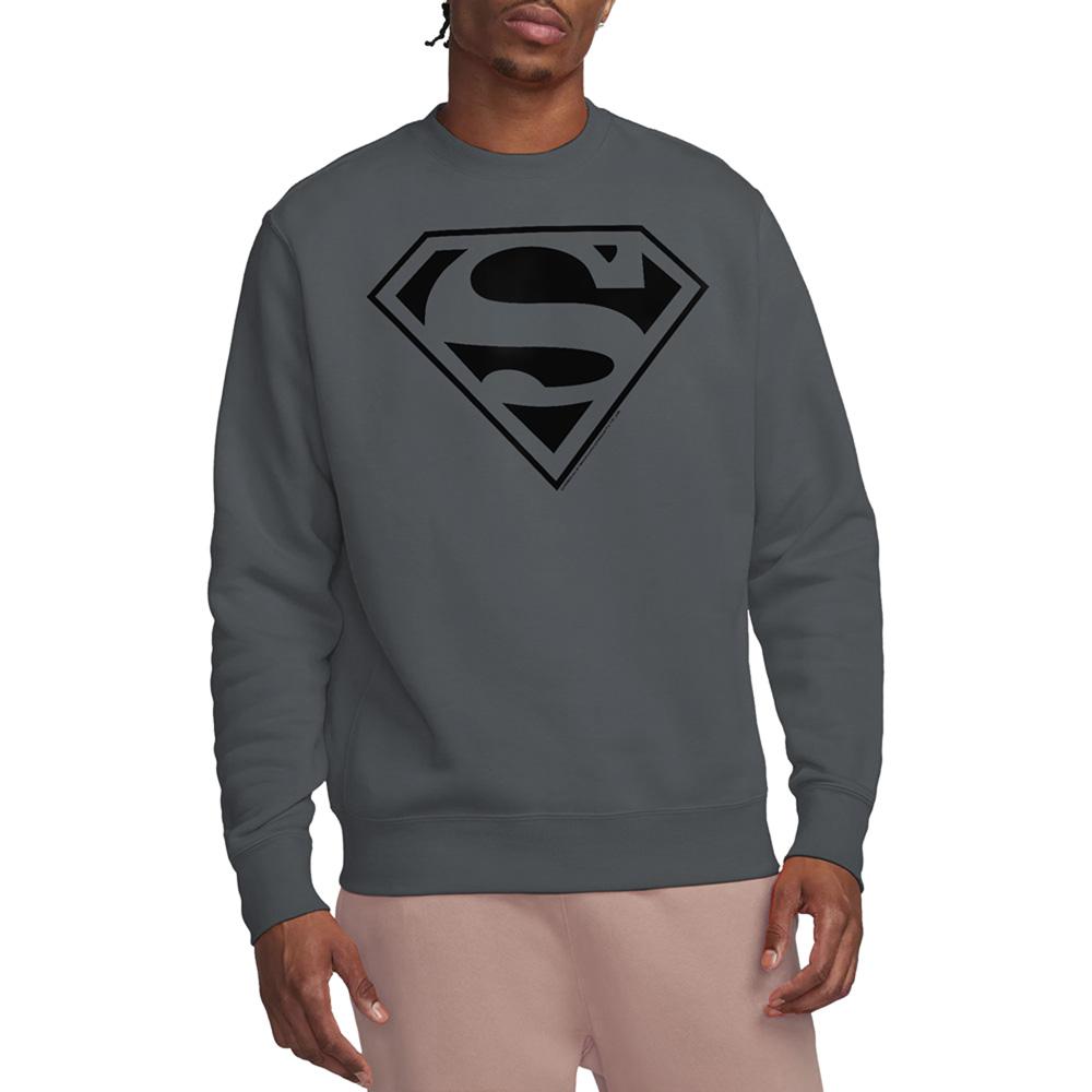 SUPERMAN Unisex Adult Mono Sweatshirt