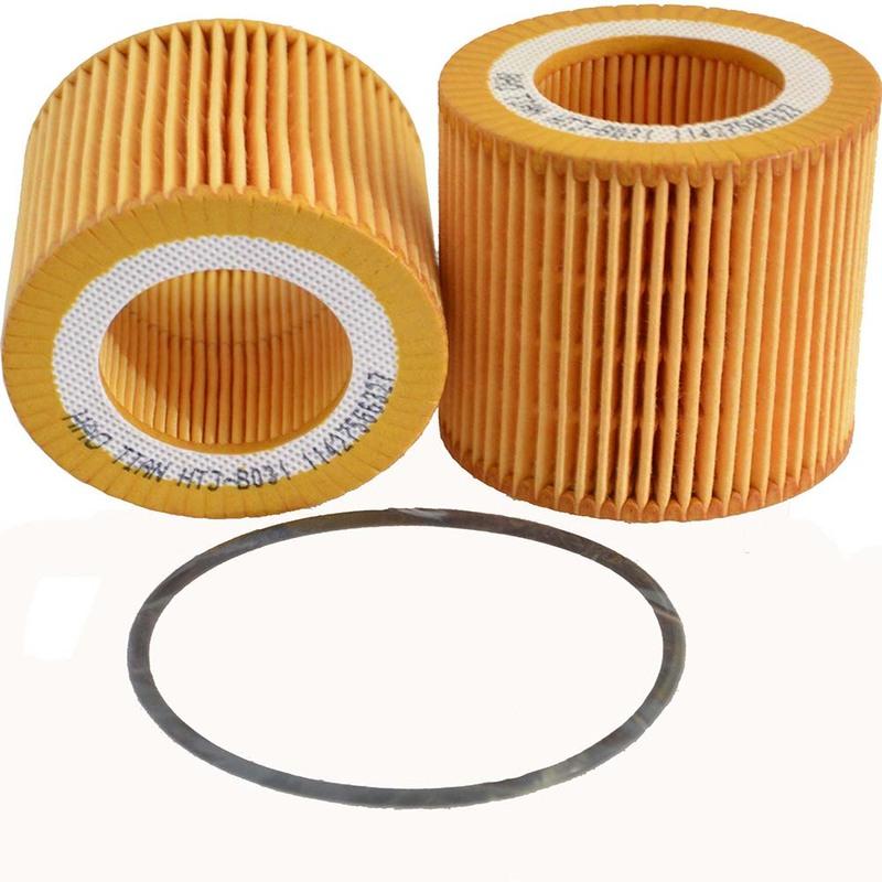 Car Oil Filter For BMW X5 (E70) xDrive 3,0 si 2008-2010 N52 B30 A 1 (E81) 130 i 3 (E90) 323 i 2005- OEM 11427514827 11427566327