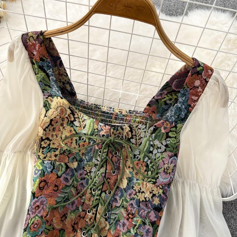 Pullovers Tops Women Strappy Crop Long Sleeves Lace Backless Short Shirt Slim Pullover Tops