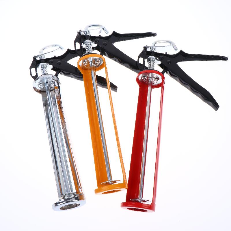Pistola per Colla per Vetro 360° Rotante Multifunzione Pistole Manuali per Stuccatura Sigillanti Adesivi Per Porte e Finestre Riempimento in Silicone Utensili a Mano