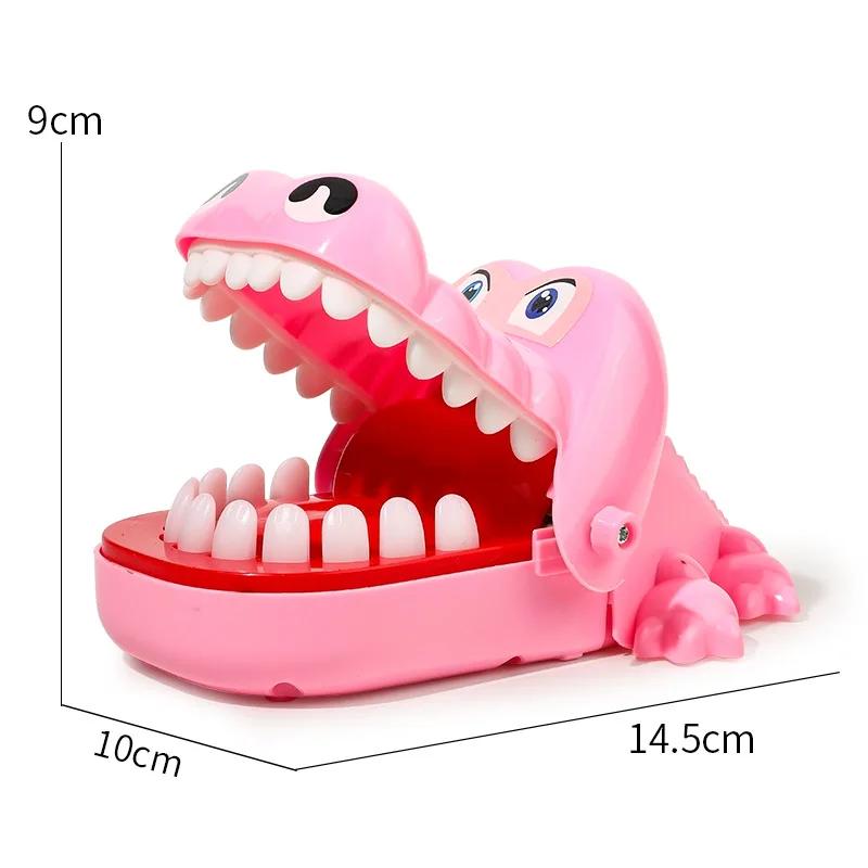 

Bite Finger Crocodile Pinch Toy Classic Family Games Party Mischief Children s Lucky Games Stress Relief Toy Party Gifts рожевий