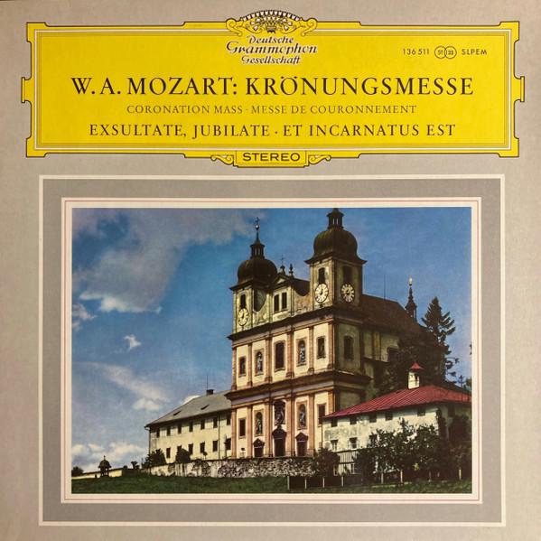 

LP Record WOLFGANG AMADEUS MOZART Coronation Mass Exsultate Jubila SLPEM136511 Deutsche Grammo Germany Classical Used
