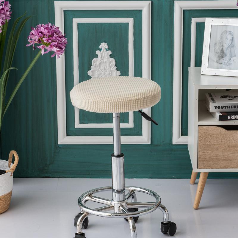 Elastischer Runder Dreh- & Barhocker Stuhlbezug