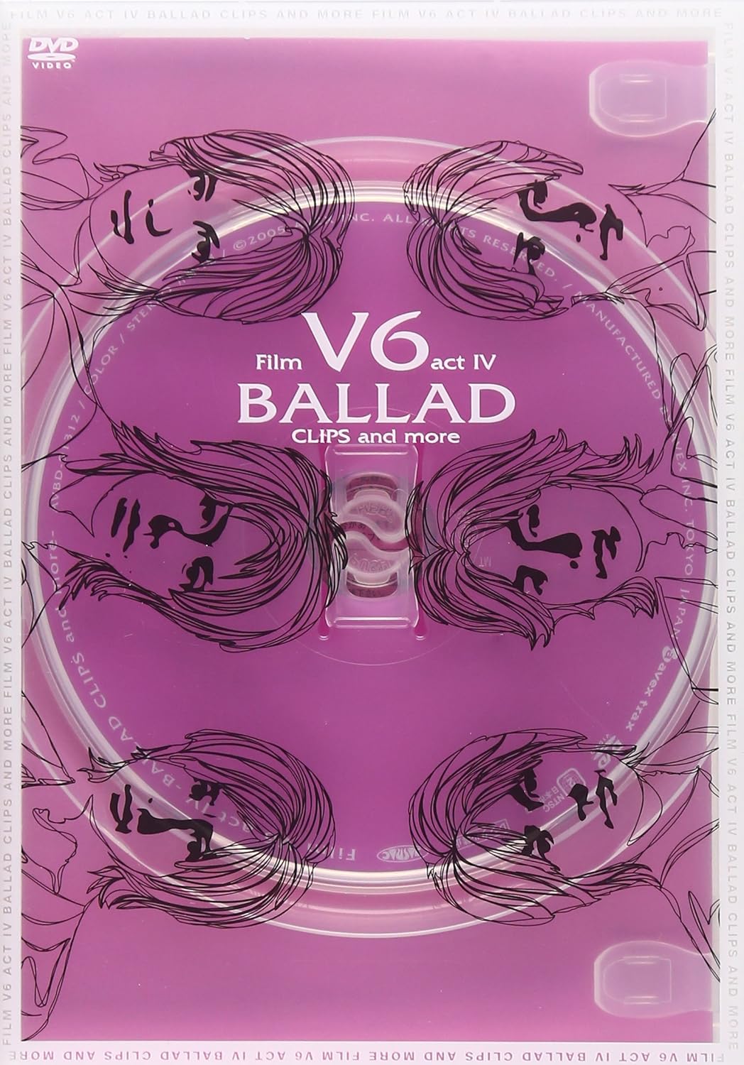 

DVD [DVD] - Film V6 act IV -BALLAD CLIPS and mo Japan Movies & DVD Used