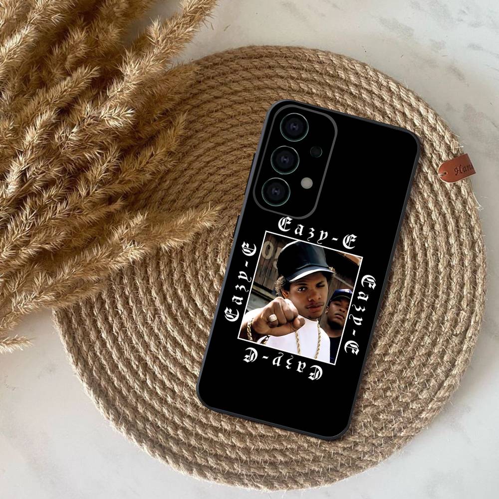 Rapper E-Eazy E Phone Case For Samsung S25,S24,S21,S22,S23,S30,Ultra,S20,Plus,Fe,Lite,Note,10,9,5G Black Cover