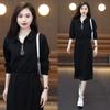 Fashionable Casual Suit, Elegant Autumn Sweatshirt, Age-reducing Dress, Two-piece Set