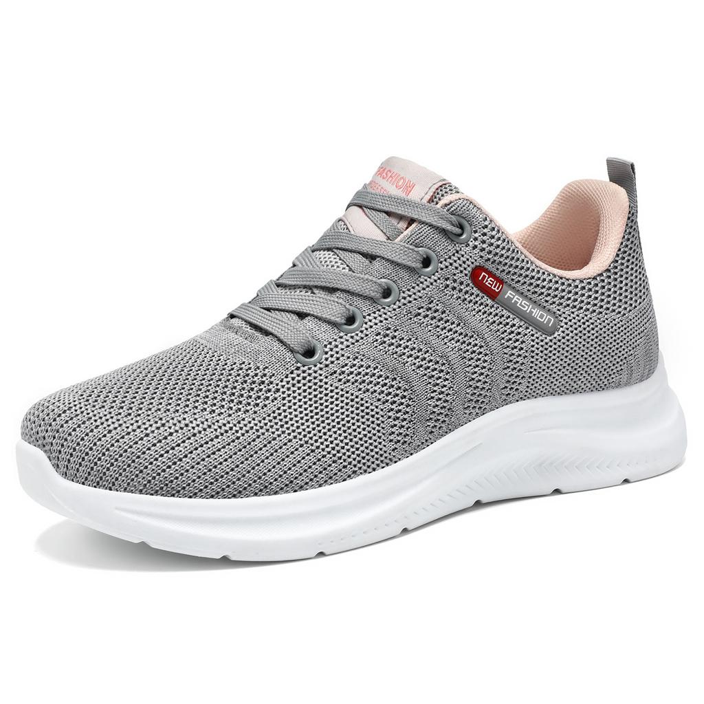 Plus Size Shoes for Women 36-41 Spring Summer Women Lace Up Platform Mesh Breathable Non-slip Flats Sneakers Women 2026