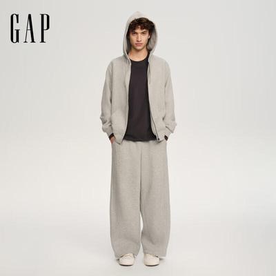 GAP Unisex 2025 Autumn Logo Fleece Curved Sweatpants