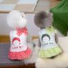 Pet Dog Cat Summer Bow Dress Sun Dress