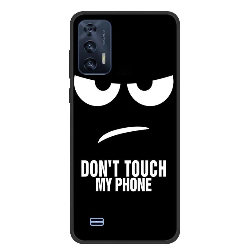 For OUKITEL C31 Case Butterfly Painted Soft Black Silicone Bumper Phone Cover for Oukitel C31 C 31 OukitelC31 Case Coque Fundas