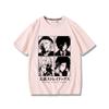 Anime Suspense Bungo Stray Dogs Kreatywny Nadruk Lato Męski 100% Bawełna T-Shirt Outdoorowy Casualowy Street Trend Odzież Męska