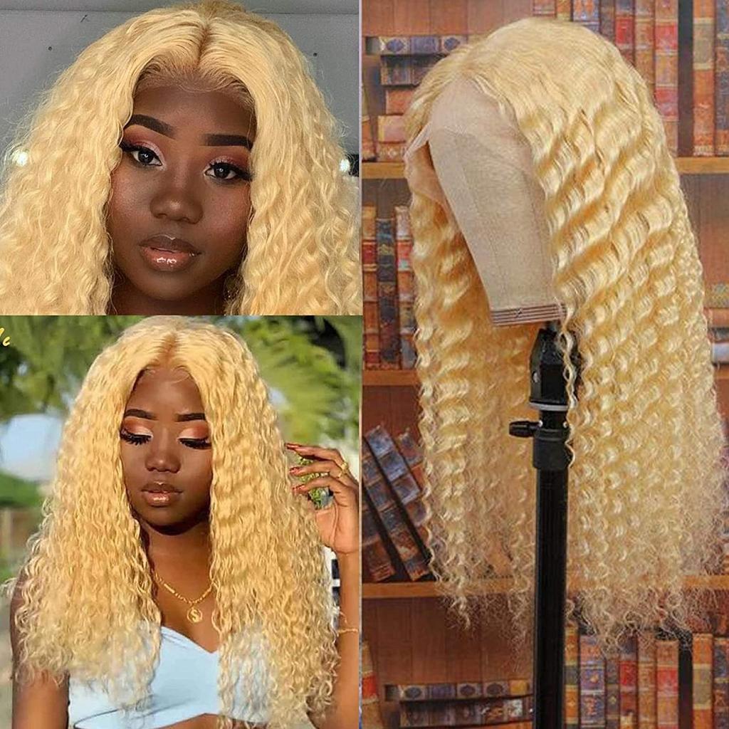 Fashionable lace synthetic headband small coiled tube curly hair wig