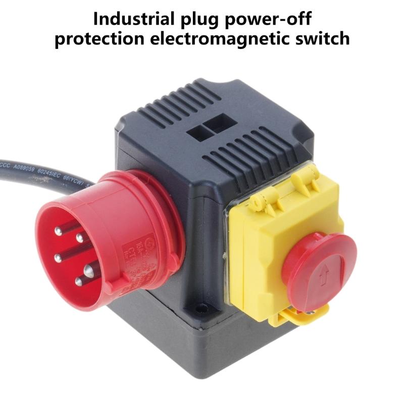 Heavy Duty Equipment Switches 400V 3 Phase Power Control with Phase Inverter & Safe Shutoff Simple Installation