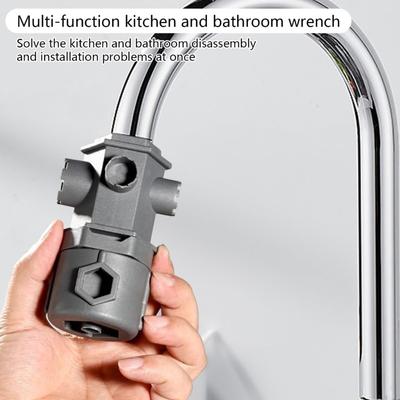 Professional Multifunctional Wrench Portable Accessory Convenient for Comprehensive Plumbing Solution Daily Casual Use