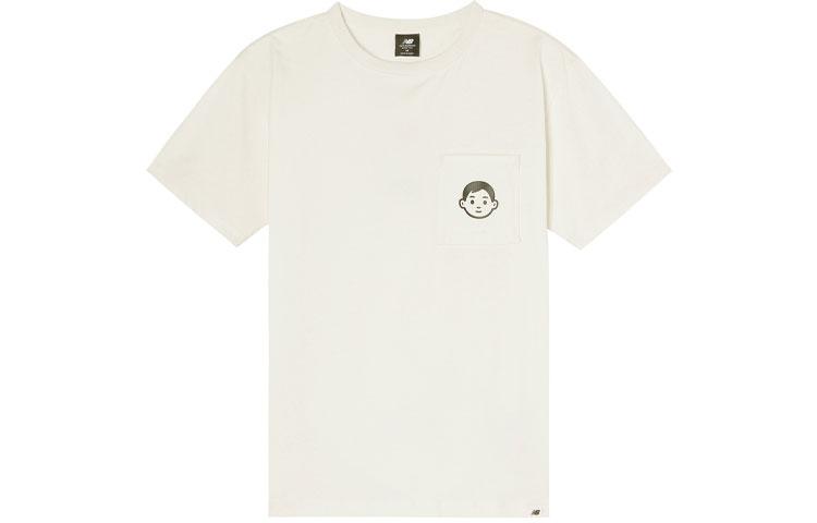 New Balance Noritake Collection T Shirt Unisex White AMT12348-RSI XS