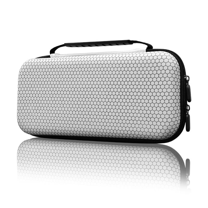 EVA Game Console Case for NS 2 Full Protections Carrying Travel Bag for Game Console & Accessory белый