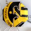 BSC Young Boys pattern, automatic folding umbrella, portable and foldable design, 8 ribs, a Christmas or birthday gift.