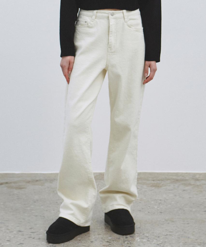 Nigaennikol Premium Colorful Cotton Pants_Cream