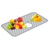 Sink Protectors for Kitchen Sink, Silicone Dish Rack Kitchen Sink Mat Protect Sink from Stains, Damage, Scratches, Sink Mat