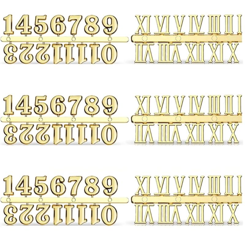 DIY Digital Watches Number for Replacement Repair Watches Equipment Easy Installation Number for Enthusiasts