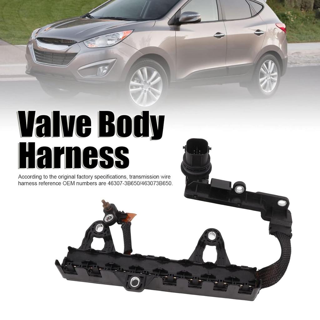 KIMISS Automatic Transmission Wire Harness Valve 46307-3B650, 463073B650 Transmission Wire Harness Connector with Sensor for Tucson Sonata Optima K3
