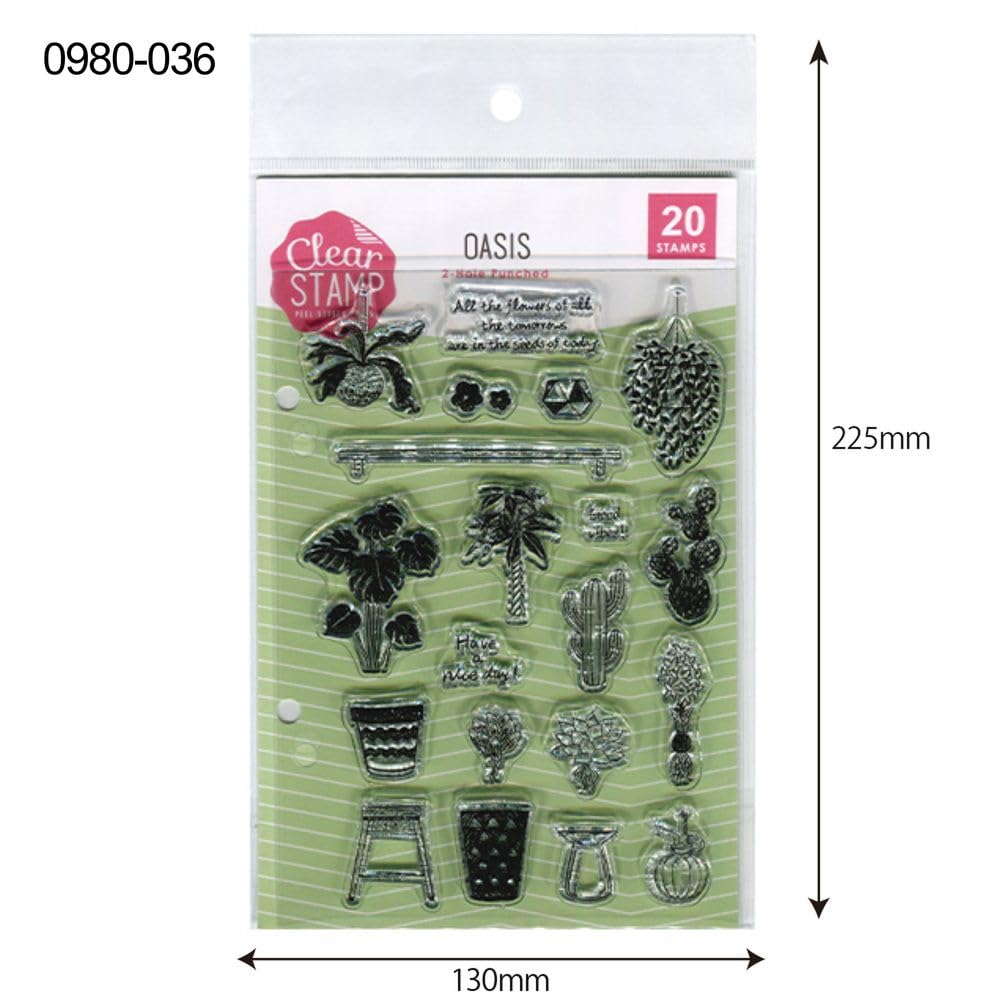Kodomonookao Clear Stamp Sheet OASIS 0980-036