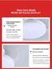 Screw-In Ceiling Fan with Light - Smart Invisible Chandelier for Living, Dining, and Bedroom