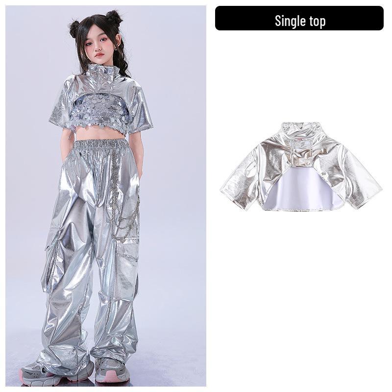 Μοντέρνα Στολή Τζαζ Χορού για Κορίτσια - Δροσερή Μοντέρνα Καλοκαιρινή Στολή Παράστασης για Χορό σε Στυλ Δρόμου.