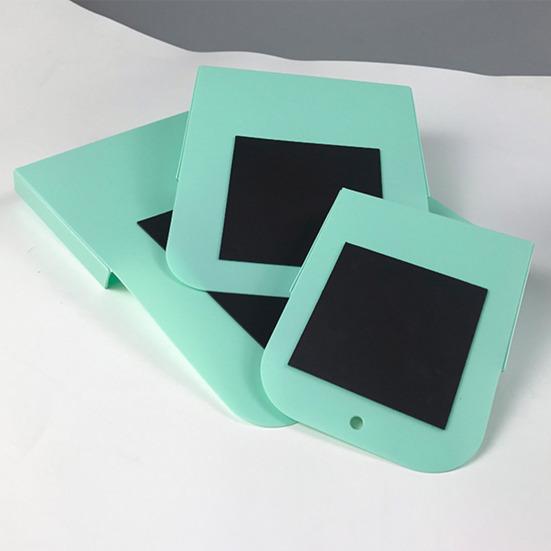 Magnetic File Holder Storage Box Solid Color Large Capacity Full Size Magnetic Pocket Wall Hanging File Organizer