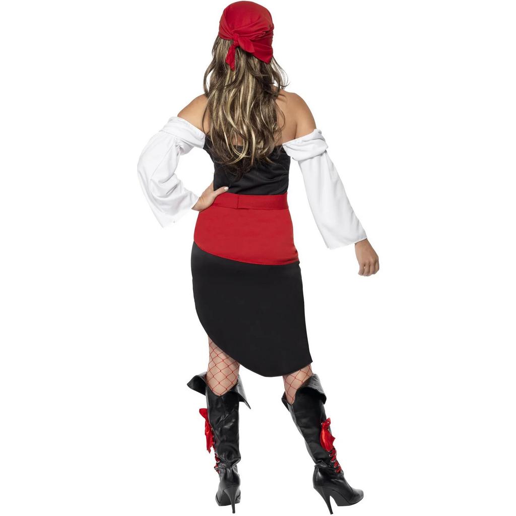 Smiffys Womens/Ladies Pirate Wench Costume Set