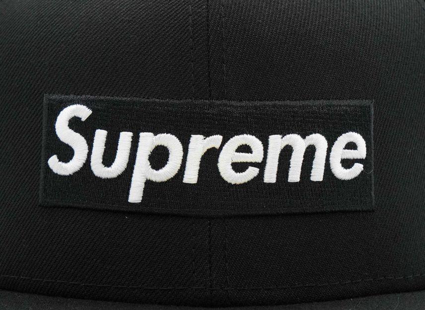 Supreme MLB Teams Box Logo New Era Black
