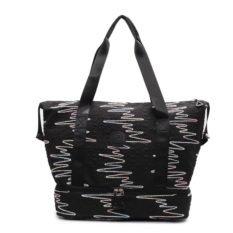 Short-distance Lightweight Large Capacity Portable Travel Bag for Business Trip Portable Luggage Bag Dry Wet Separation Sports Yoga Bag