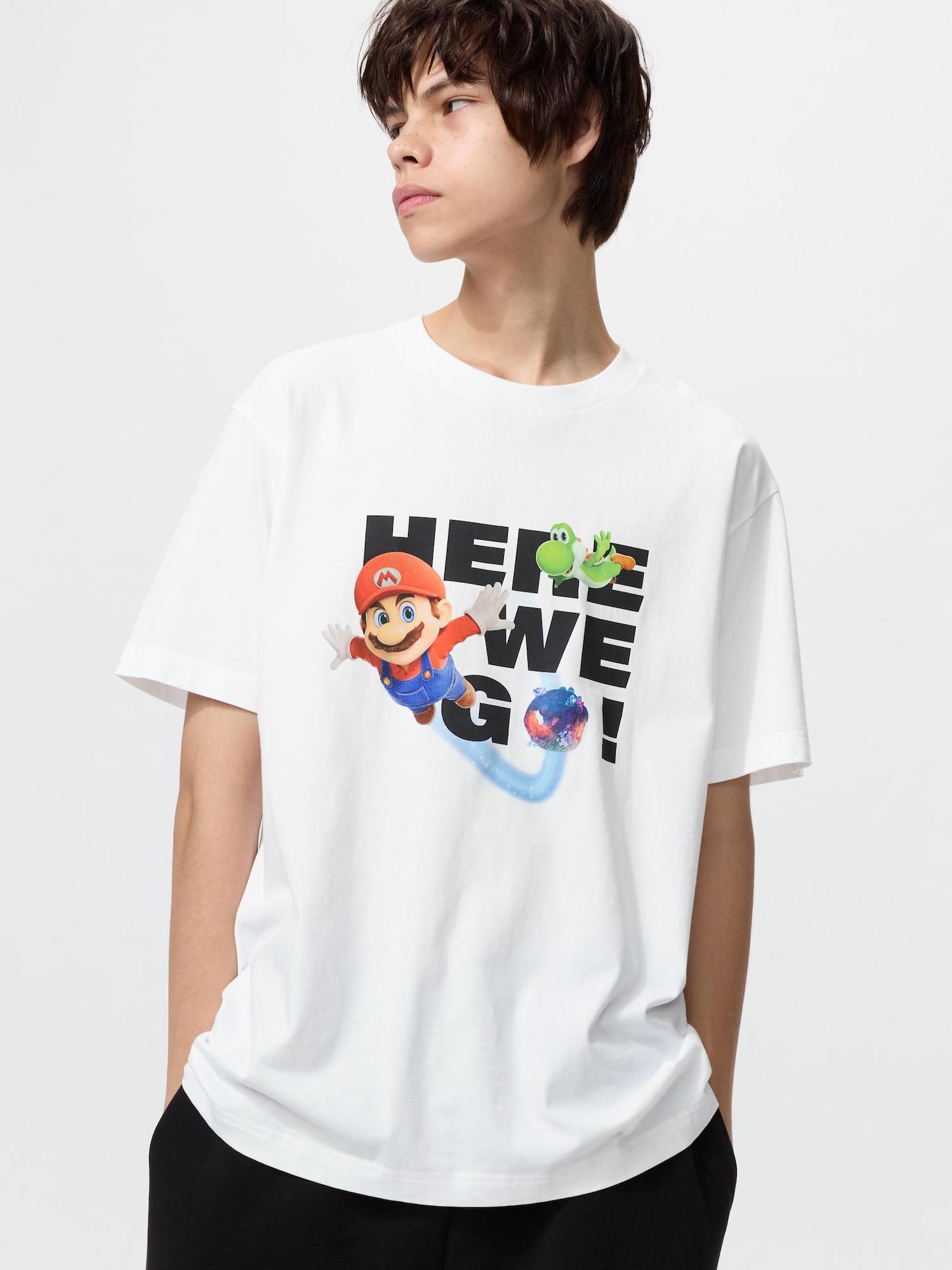 Uniqlo Japan The Super Mario Galaxy Movie Ut 00 WHITE/XS